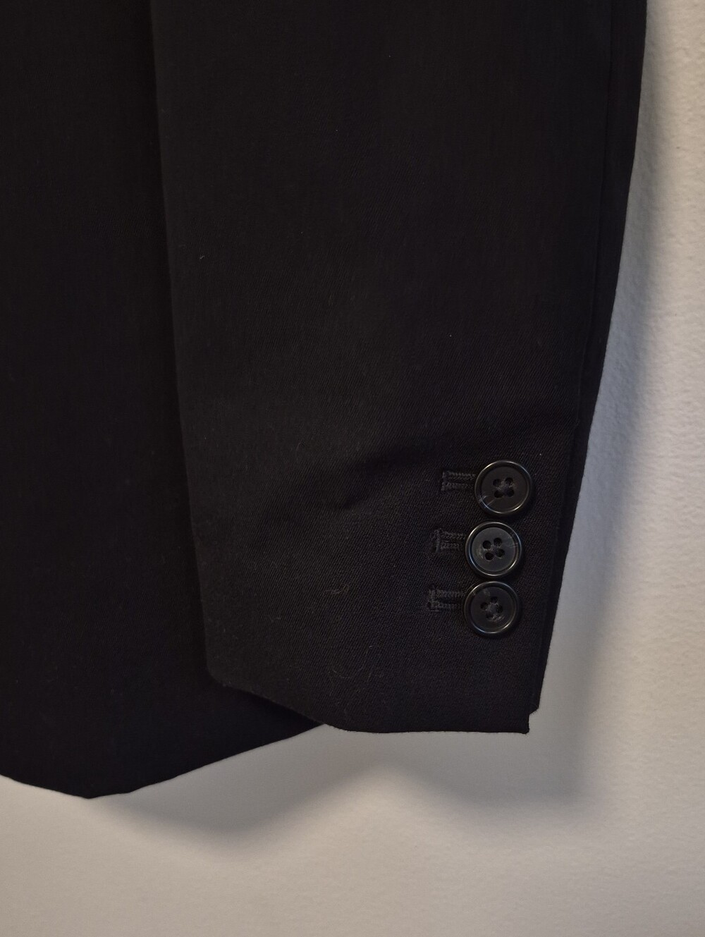 J. Crew Parke Blazer Bi Stretch Black One Button Academia Career Size 4 Tall - Picture 7 of 14